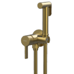 Sapho ICONIC falbasüllyesztett csaptelep bidézuhannyal, matt arany (AF040GB)