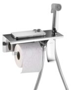 Sapho falba süllyesztett bidézuhany szett, telefon- és WC-papírtartóval, króm (TJ040) - Image 2
