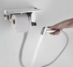 Sapho falba süllyesztett bidézuhany szett, telefon- és WC-papírtartóval, króm (TJ040) - Image 3