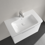 Villeroy & Boch Architectura Mosdó 80x45 cm ,Fehér Alpin, túlfolyóval (4A878001) - Image 2