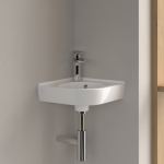 Villeroy & Boch O'novo sarokkézmosó 32x32 cm, fehér (73103201) - Image 4