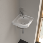 Villeroy & Boch O'novo sarokkézmosó 32x32 cm, fehér (73103201) - Image 2