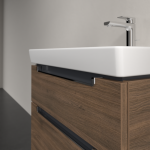 Villeroy & Boch Subway 2.0 alsószekrény, 2 kihúzható fiók, 637 x 590 x 454 mm, Arizona Oak (A91010VH) - Image 8