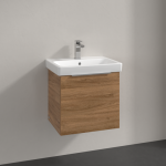 Villeroy & Boch Architectura Mosdószekrény, 1 fiókkal 500 x 470 x 415 mm, Kansas tölgy (B88500RH) - Image 3
