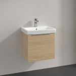 Villeroy & Boch Architectura Mosdószekrény, 1 fiókkal 500 x 470 x 415 mm, Északi tölgy (B88500VJ) - Image 5