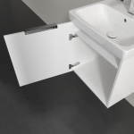 Villeroy & Boch Architectura Mosdószekrény, 1 ajtós 500 x 520 x 415 mm, Matt fehér (B88601VS) - Image 2