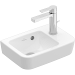 Villeroy & Boch O'novo Kézmosó jobbos , 360x140x250 mm, Fehér Alpin (43433601)