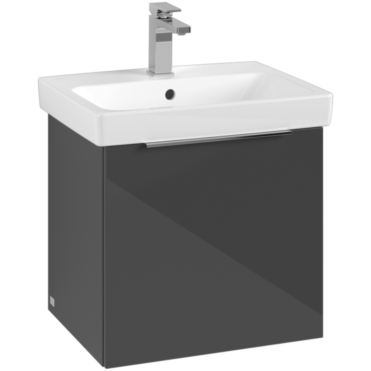 csm_pic_B88500VT_4A8755_681000_TVW125001000_cbf2af1c78 Villeroy & Boch Architectura Mosdószekrény, 1 fiókkal 500 x 470 x 415 mm, Szürke (B88500VT) - Image 1