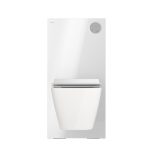 Cersanit Aqua Integra falon kívüli szerelőmodul– fehér üveg előlap (K97-457) - Image 6