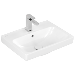 Villeroy & Boch Architectura Mosdó 55x42 cm , Fehér Alpin, túlfolyóval (4A875501)