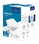 Villeroy & Boch Architectura Fali-WC Kombipack, Tetővel, TwistFlush (5684CL01) - Image 2
