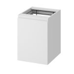 Cersanit Moduo pult alatti szekrény, beépített szennyestartóval 40×44.7x55.1 cm – Fehér (S590-113) - Image 4