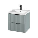 Cersanit Tirso 60×45 cm alsószekrény, Como mosdóval – Fiord (S801-544) | Lapraszerelt - Image 2