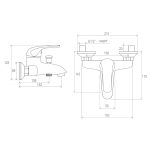 Ravak Rosa kádcsaptelep (X070011) - Kiálítási darab - Image 2