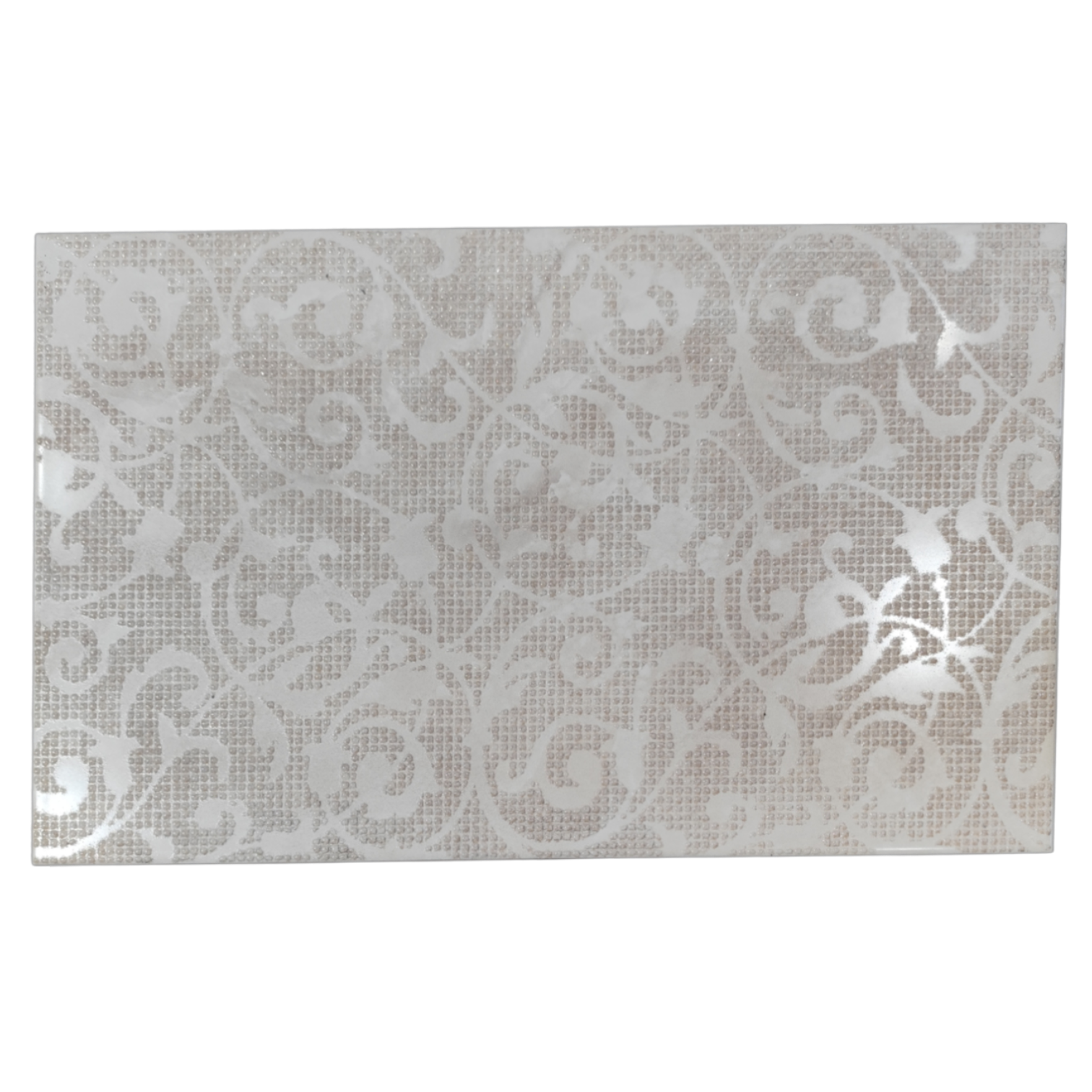 WD349-002 Cersanit Mento Beige Flower Dekor 25X40 cm - Image 1