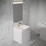 Ravak Natural tükör világítással 55x70cm - Kiállított darab