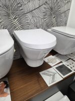 Roca Nexo Rimless Fali WC, tetővel - Kiállított darab - Image 3