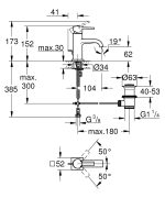 Grohe Allure Mosdócsaptelep (32757000) - Megszűnt - Image 2