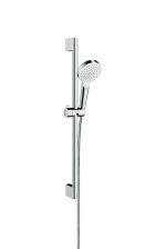 Hansgrohe Crometta 1jet, 65cm zuhanyszett, króm/fehér (26533400)