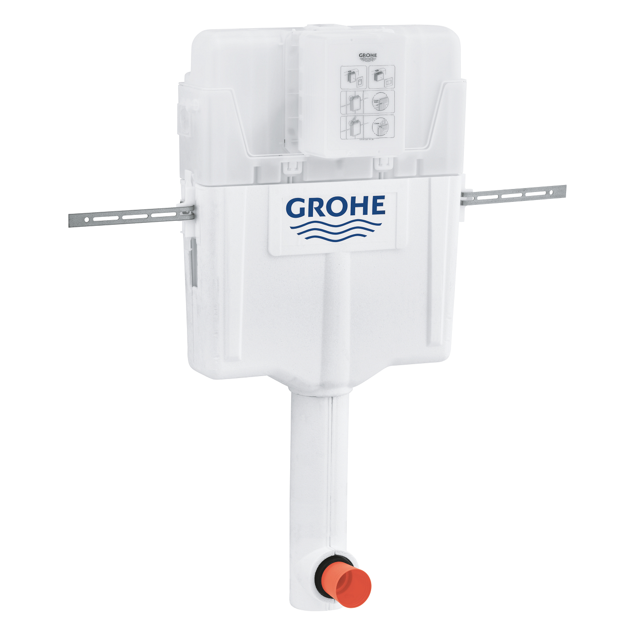 38661000_1_1 Grohe GD 2-es Falonbelüli Öblítőtartály álló WC-hez (38661000) - Image 1