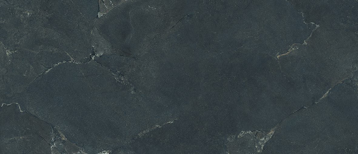 EMLT INFINITY_BLACK PURESTONE 120X278_01 Provenza Unique Intensity Cobblestone Black 120x278 cm nagytáblás gres burkolólap - Image 1