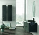 AdattoCasa Rigo magas szekrény 138x35x28 cm -Grigio Lava - Image 2