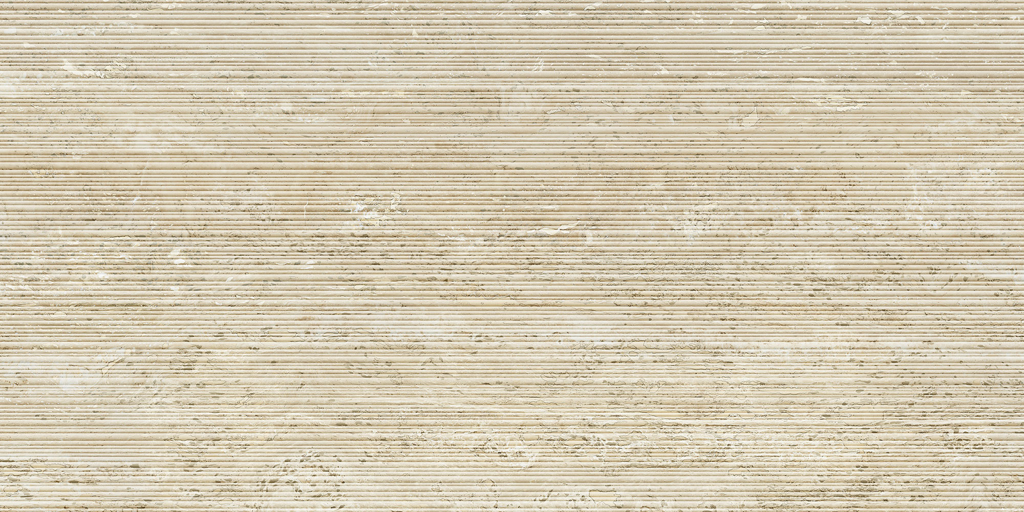TR03BAR Italgraniti I Travertini Beige Vein Cut Ribbed 60x120 cm (TR03BAR) - Image 1