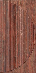 Italgraniti I Travertini Decoro Radio 3D Rosso Vein Cut 120x120cm (TR07DRD) - Image 3