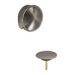 Grohe Talentofil Kádtöltő, Le- És Túlfolyó Látható Rész - Brushed Hard Graphite (19952AL0)