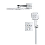 Grohtherm SmartControl Rejtett zuhanyrendszer Rainshower SmartActive 310 Cube fejzuhannyal (34864000) - Image 2