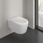 Villeroy & Boch Skyla Fali WC Ovális Kombipack, Tetővel, TwistFlush (5656CL01) - Image 3