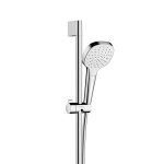 Hansgrohe Croma Select E 1 jet zuhanyszett 65 cm-es zuhanyrúddal, króm/fehér (26584400) - Image 3