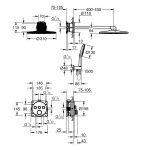 Grohe Grohterm SmartControl Smartactive 310 Zuhanyrendszer, Phantom Black (34863KF0) - Image 3