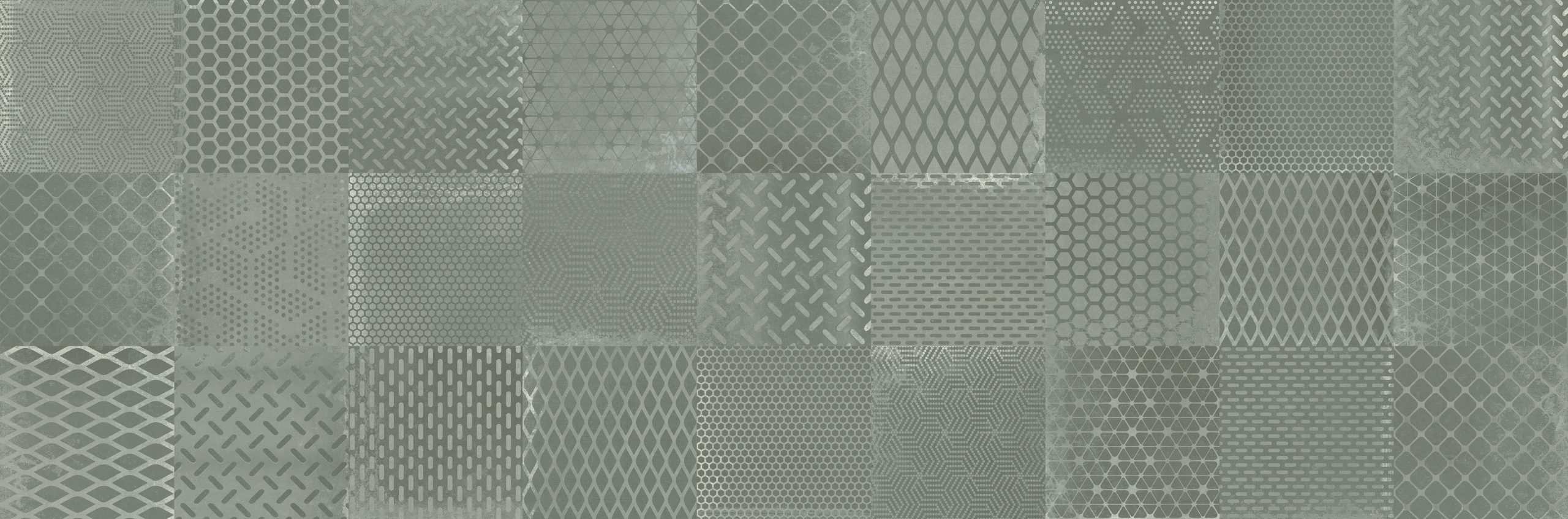 MGM VERDE DEC CEMENTINA TOUCH A MGM Element Grid Emerald Ret. 60X180 Fali csempe - Image 1