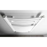 AQUALINE ORBIT fürdőszobai radiátor – íves (H-forma), 500 × 640 mm, 360 W, fehér (ILO65T) - Image 3