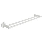 Ravak Kona KN 320 dupla törölközőtartó 60cm, matt fehér