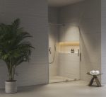 Ravak Roll RODP2 100 zuhanyajtó - Króm - Image 4