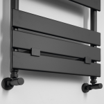 AQUALINE C-START radiátorszelep – matt fekete (SC237B) - Image 3