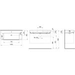 Laufen Pro X mosdó 105 x 46,5 cm - Image 3