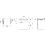 Laufen Pro X mosdó 60 x 46,5 cm - Image 3