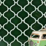 Intermatex Flame Green Gloss mozaik 28 x 24,6 cm - Image 2