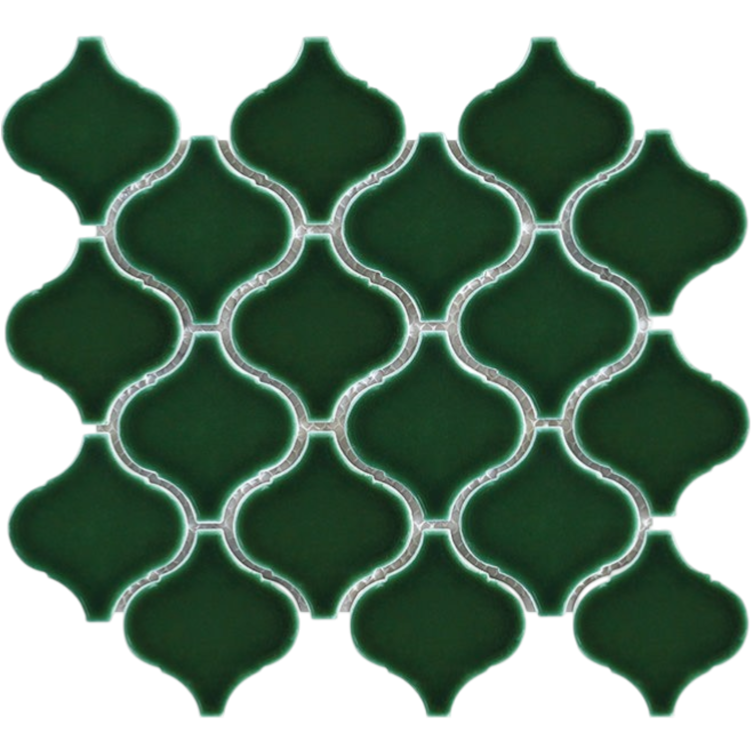 Flame-Green Intermatex Flame Green Gloss mozaik 28 x 24,6 cm - Image 1