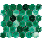Intermatex Mykonos Emerald mozaik 31,2 x 27 cm