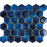 Intermatex Mykonos Blue mozaik 31,2 x 27 cm