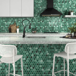 Intermatex Mykonos Emerald mozaik 31,2 x 27 cm - Image 2