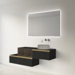 Royo Vida 160 cm pultos fürdőszoba bútor , mosdóval - KIÁLLÍTÁSI DARAB - Image 2