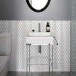 Intermatex Hexagon White matt mozaik 26 x30 cm - Image 3