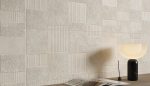 Cersanit SOLIVI Beige Geo struktúrált matt rektifikált falicsempe 39,8×119,8 cm - Image 2