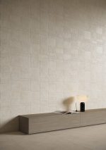 Cersanit SOLIVI Beige Geo struktúrált matt rektifikált falicsempe 39,8×119,8 cm - Image 3