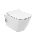 Creavit ELEGANT Rimless bidés fali WC csappal (EG321-34CB00E-0012)